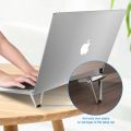 Metal Foldable Laptop Stand Base Non-slip Desktop Bracket For Macbook Pro Air DELL computer Accessories Portable Notebook Holder