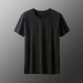 2022 New Men T-shirt Fashion Soild Color Tee Mesh T Shirt Street Casual Loose Breathable Sports Quick Dry All-Match Summer