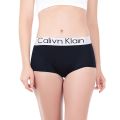FANSWEET Fitness Calivn Klain Letter Modal Women's Underwear Sexy Mid-Waist Panties Comfortable Breathable Seamless Boxer Briefs