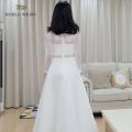 Wedding Dress  Floor-Length  A-Line  Organza  Wedding Dresses  Vestido De Noiva  Simple Wedding Dress