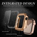 Diamond Case For Apple watch 40mm 42mm 38mm Accessories Bling Bumper Protector Cover iWatch series 3 4 5 6 se