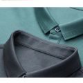 Summer Ice Silk Cotton Polo Shirt Men High Quality Plus Size Short sleeve Tops Breathable Business Polos Men's Casual T-shirt