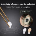TWS Wireless Headphone Invisible Bluetooth Earphone Mini Single in ear Earbuds with Mic 18D Sound Quality Headset 20H Music Time