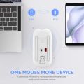 Wireless Mouse USB Rechargeable Bluetooth-compatible RGB Mouse Silent Ergonomic Mouse With Backlight For Laptop PC ipad