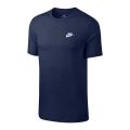 Original Nike Sportswear Club Short-Sleeve Male T-Shirt Blue AR4997-410