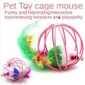 Pet Cat Toys Cage Mouse Plush Mouse Ball Cat Toys Funny Cat Stick Pet Supplies