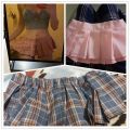 Summer Harajuku A-Line Mini Plaid Skirt Girl High Waist Pleated Sailor Korean Kawaii Sweet School Uniform Short Skirt Skort