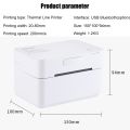 3 Inch Thermal Barcode Printer Printing Width 20-80mm Free App And Software For Edit Labels Inkless Bluetooth Sticker Printer