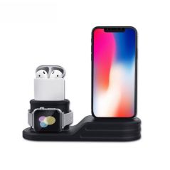 watch Accessories For Apple watch band 4 3 5 iwatch band strap Airpods Iphone XS XR X  11 8 7  Silicone charge Station