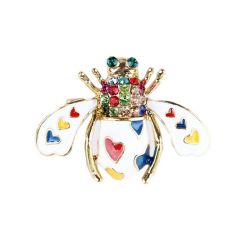 1pcs Dragonfly Flamingo Music Ladybug Princess Ballerina Brooches Insect Brooch Pin Jewelry Banquet Christmas Gifts Accessories