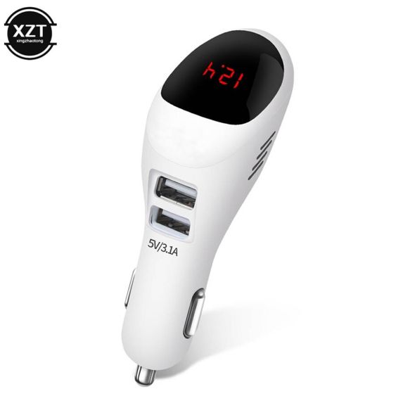 Car Air Purifier Oxygen Bar Patent Certified Cigarette Lighter Mobile Phone USB Charger Negative Ion Air Purification