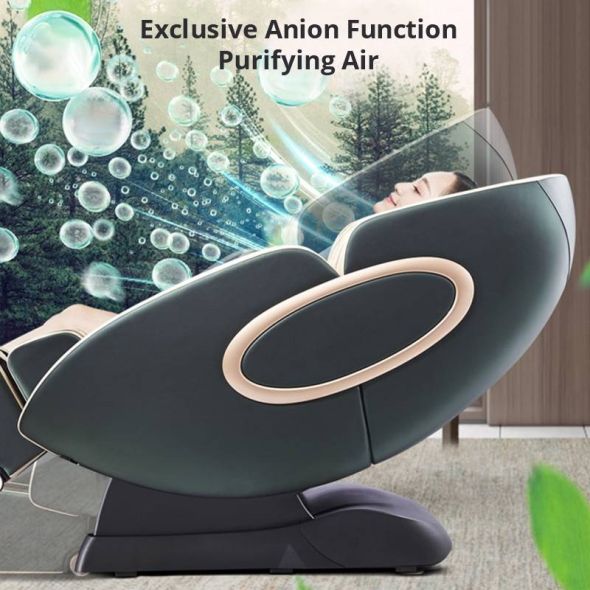 Multifunctional luxury 4D manipulator massage chair intelligent voice control SL track zero gravity