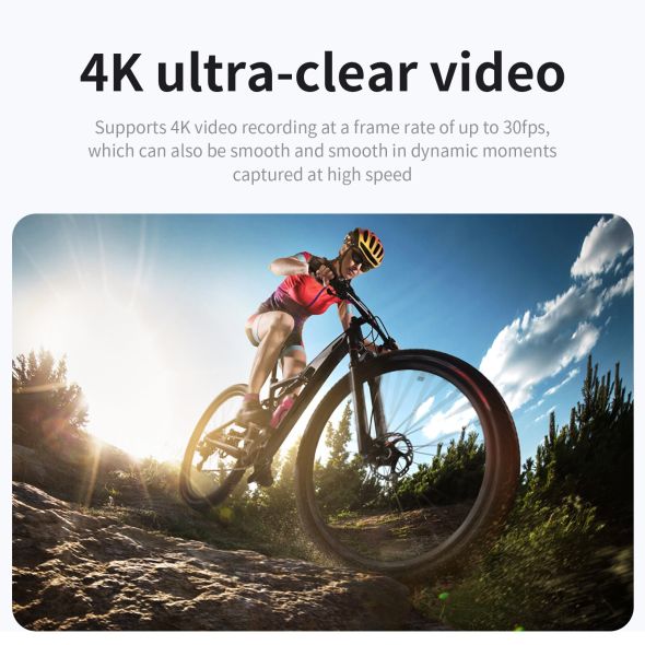 V8 Hero Sport Cam 10M Waterproof Ultra HD Action Camera 4K 30FPS Go ro Touch Screen 1.5 inch EIS WIFI APP Remote Control Vlog