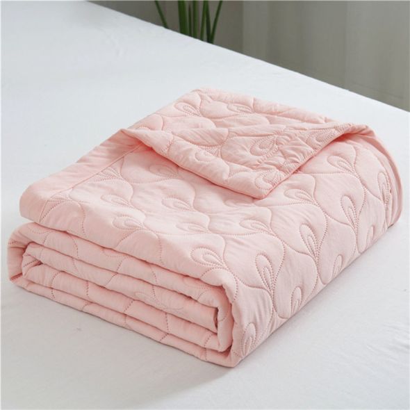2021 Summer Washed Cotton Air Conditioner Quilt Soft and Comfortable Quilt Student Dormitory Single Summer Quilt