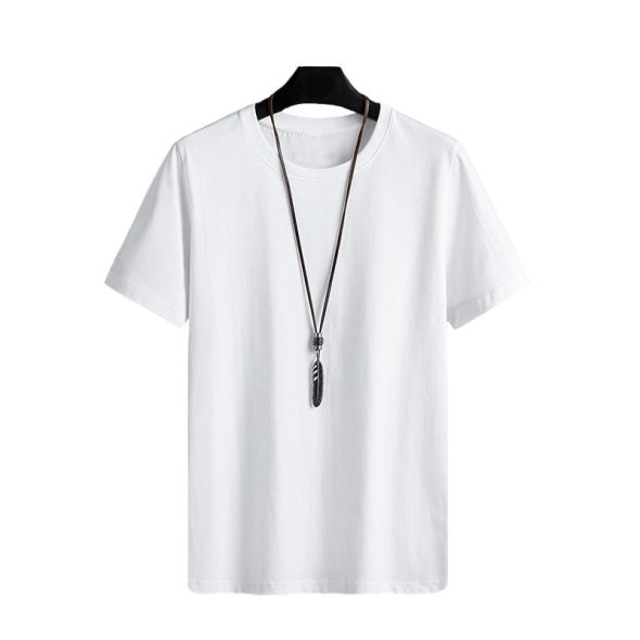 2022 Summer casual quick dry shirt Summer new fashion top round collar trend short sleeve versatile couple T-shirt