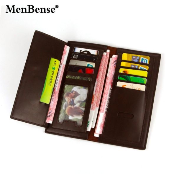 Clutch Male Men's Wallet Luxury Brand Id Holder Purse for Men Cover on the Passport Bag for Phone Coin Purses Cardholder Card