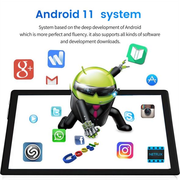 Free shiping Android tablet 10GB RAM 256GB ROM 10.1inch 4k HD Screen Snapdragon 845 tablet 5G Dual SIM Card or WIFI