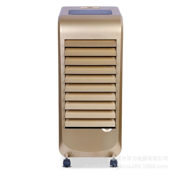 Remote Control Cold Fan Cold Fan Air Conditioning Fan BL-128DL Champagne Gold Mini Portable Air Conditioner Cooler Room