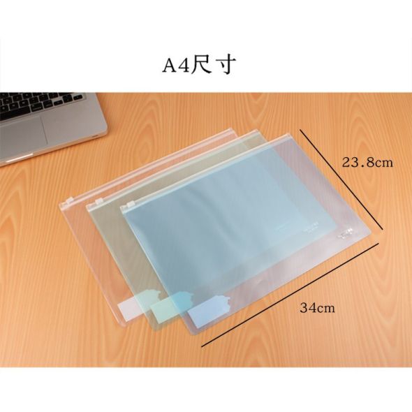 A4 A5 A6 Durable Waterproof Book Paper A4 File Folder New Design Document Rectangle Office Filing Product Customized Plastic