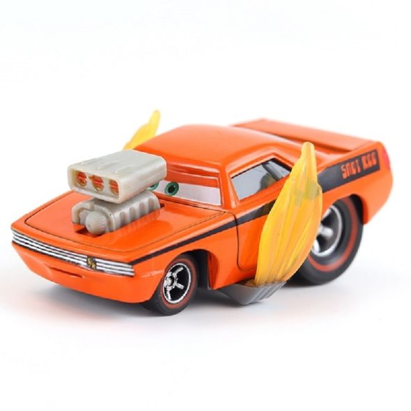 Disney Pixar 2/3 toy car McQueen car king 1:55 die-cast metal alloy model toy car 2 children birthday / Christmas gift