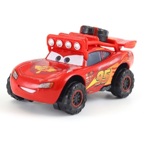 Disney Pixar 2/3 toy car McQueen car king 1:55 die-cast metal alloy model toy car 2 children birthday / Christmas gift