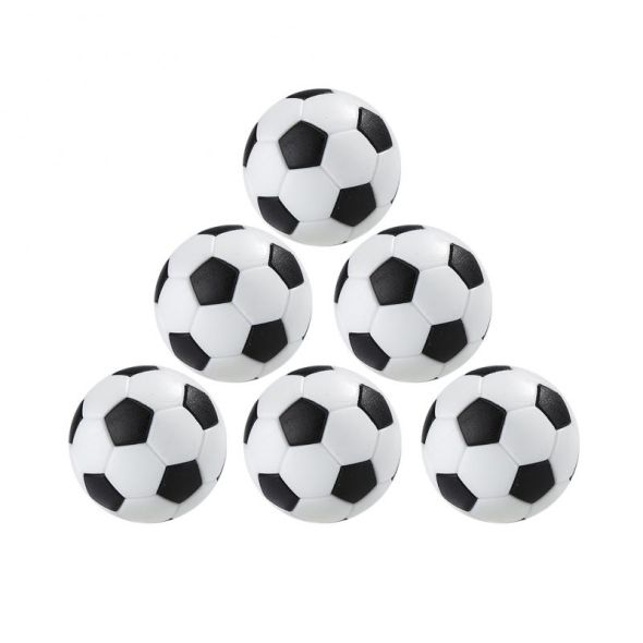 4 Pcs 32mm Football Fussball Soccerball Sport Gifts Round Indoor Games Foosball Table Football Plastic Soccer Ball New