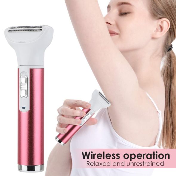 5 IN 1 Hair Trimmer Machine Professional Electric Shaver Razor for Women Nose Ear Eyebrow Intimate Areas Hair Removal Cutting