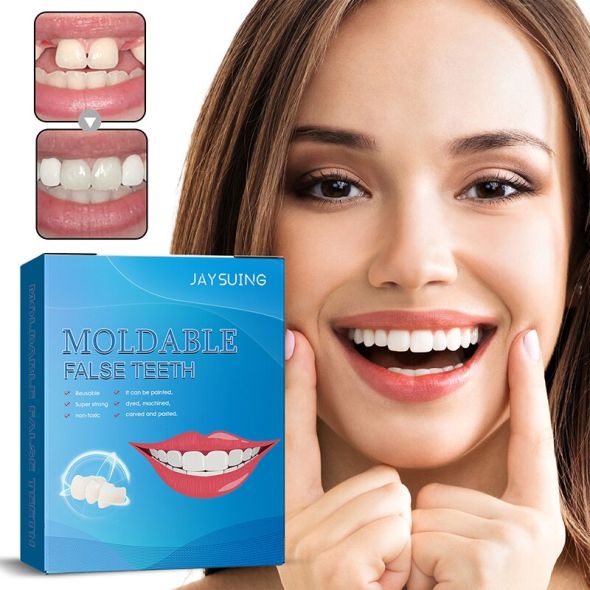 New Temporary Tooth Repair Kit Teeth And Gaps False Teeth Solid Glue Denture Adhesive Teeth Whitening Resin Tooth Beauty Tool