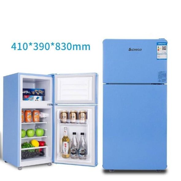 New Energy efficient Freezing Refrigerator 40L large capacity refrigeration small fridges Two-door brand household cooler fridge