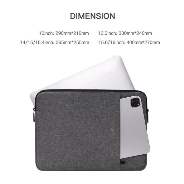 Laptop Case 13.3 14 15.4 15.6 inch Carrying Sleeve for Macbook Air Pro M1 Shockproof Case Huawei XiaoMi Men Women HP Laptop Bag