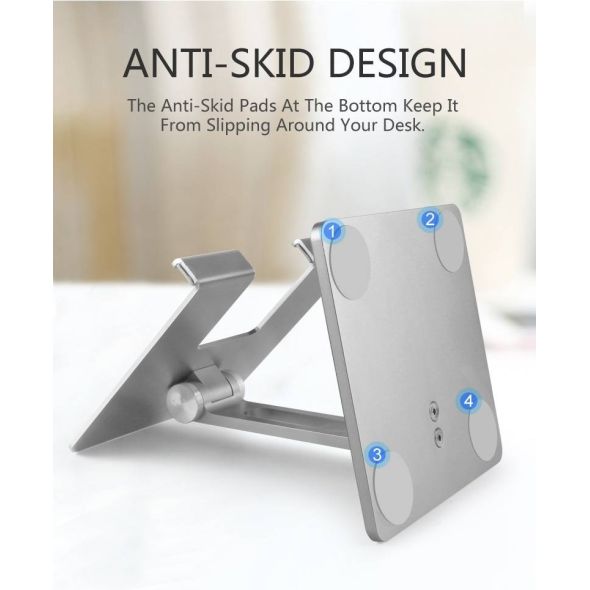 Metal Desk Mobile Phone Holder Stand For iPhone iPad Xiaomi Adjustable Desktop Tablet Holder Universal Table Cell Phone Stand